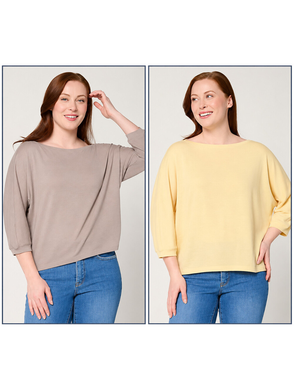 Barefoot Dreams Malibu Collection Slub Jersey 2 Pack Do BeachRockCanary, Size 2X